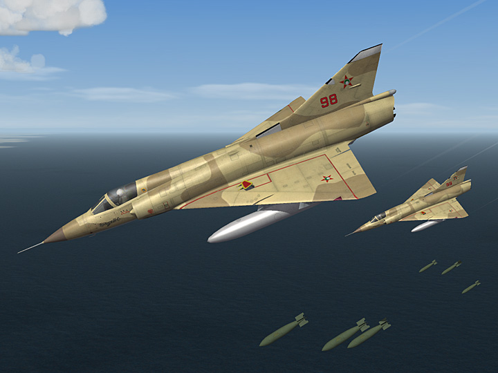 Mercenary Sand Skin for Mirage IIIC (fictional)