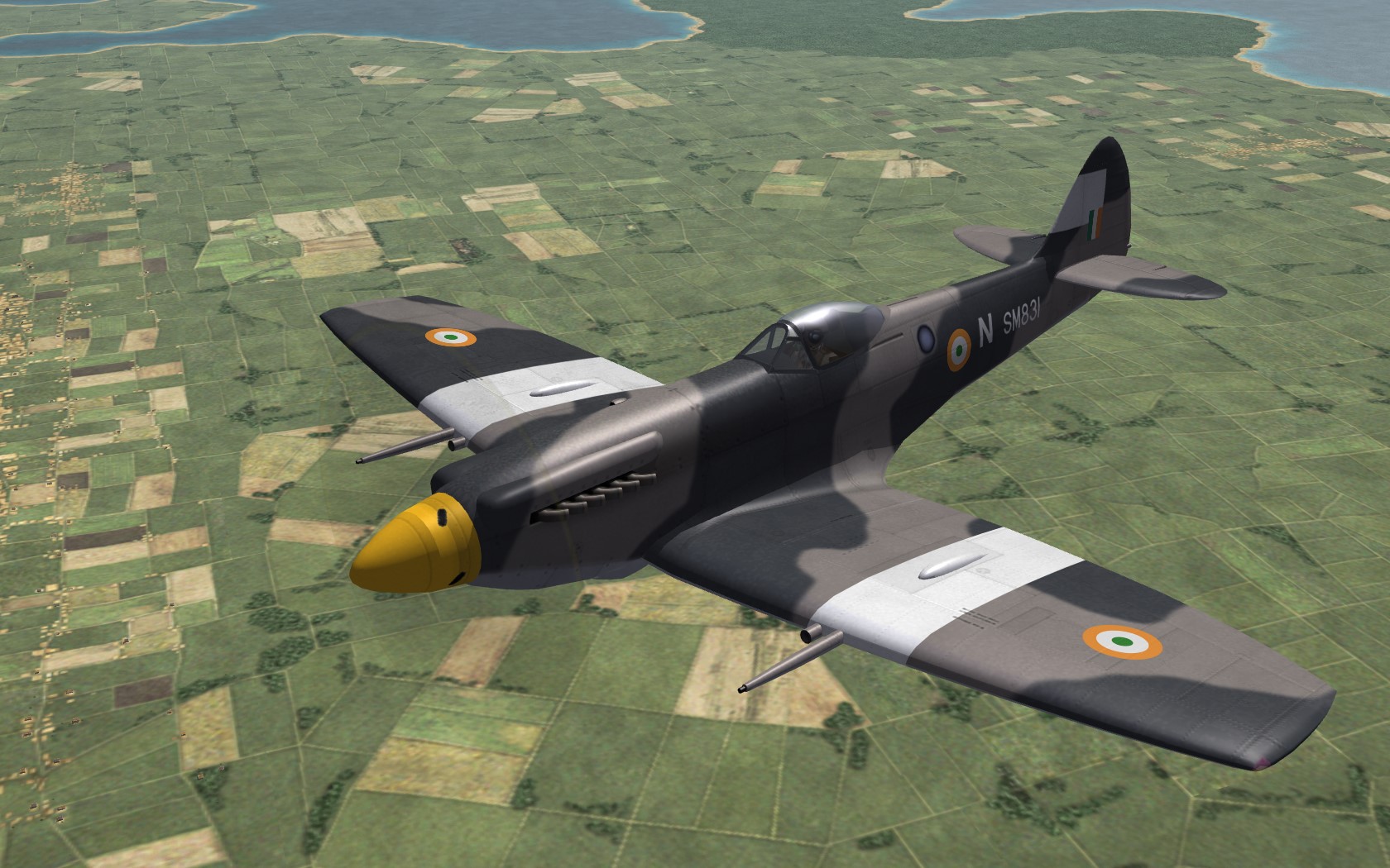 Spitfire FR.XIVe Post War collection