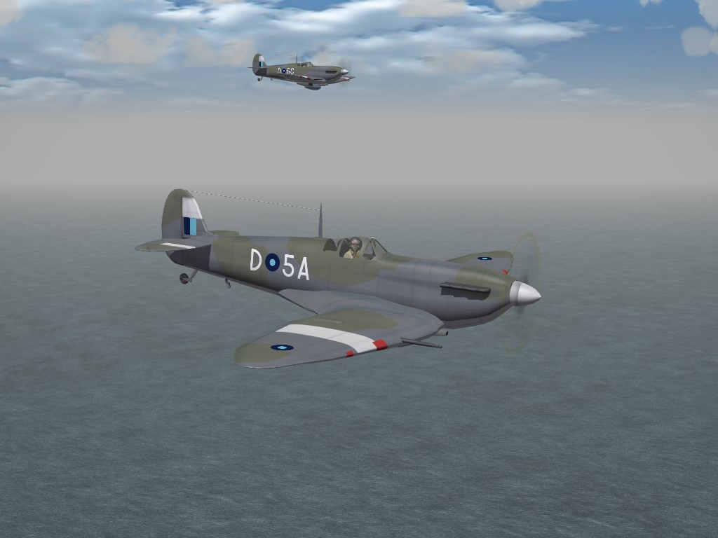 SF2 WW2 FAA, 807 NAS, BEIF, Seafire Mk.IIIC Skinpak