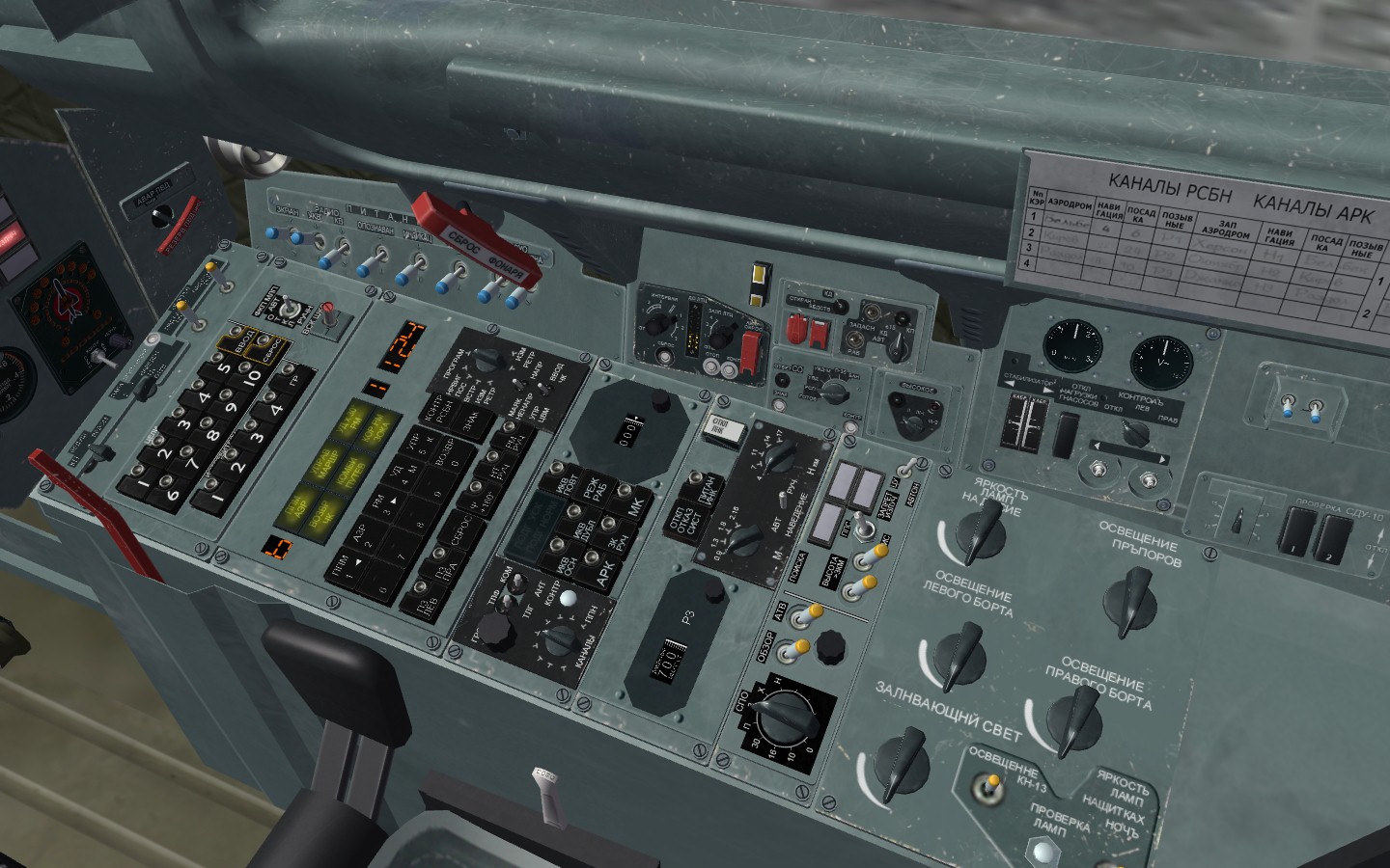 Classic flanker cockpit for Marcfighters Su-27