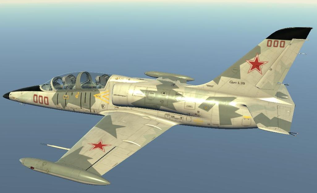 L-39C FIctional Russian White Splinter