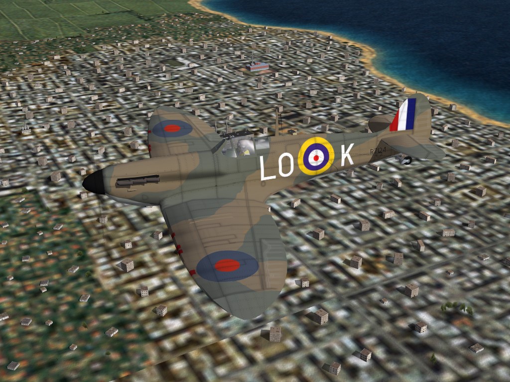 SF2 WW2 ETO Spitfire 1A, 602 Squadron Skin Pak