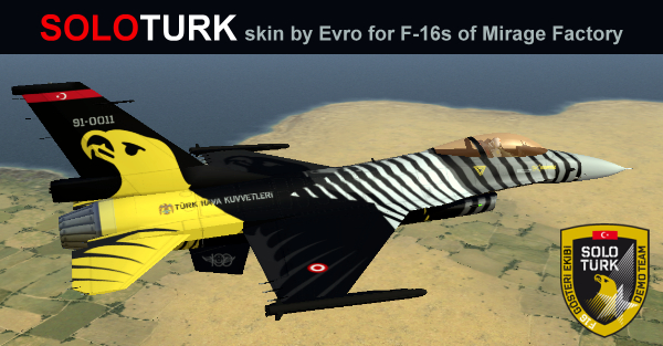 SOLOTURK skin for Mirage Factory F-16