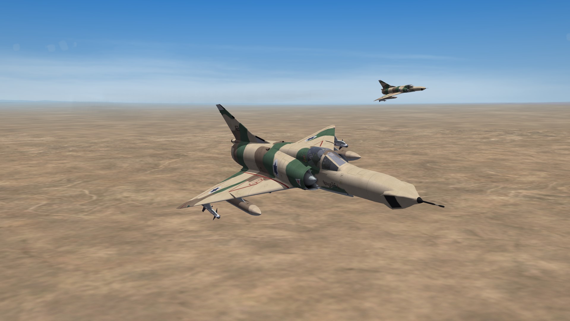 Mirage IIIRJ & IIICJ recon converted