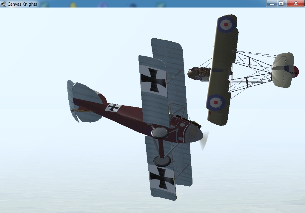 Richthofen v Hawker Mission.