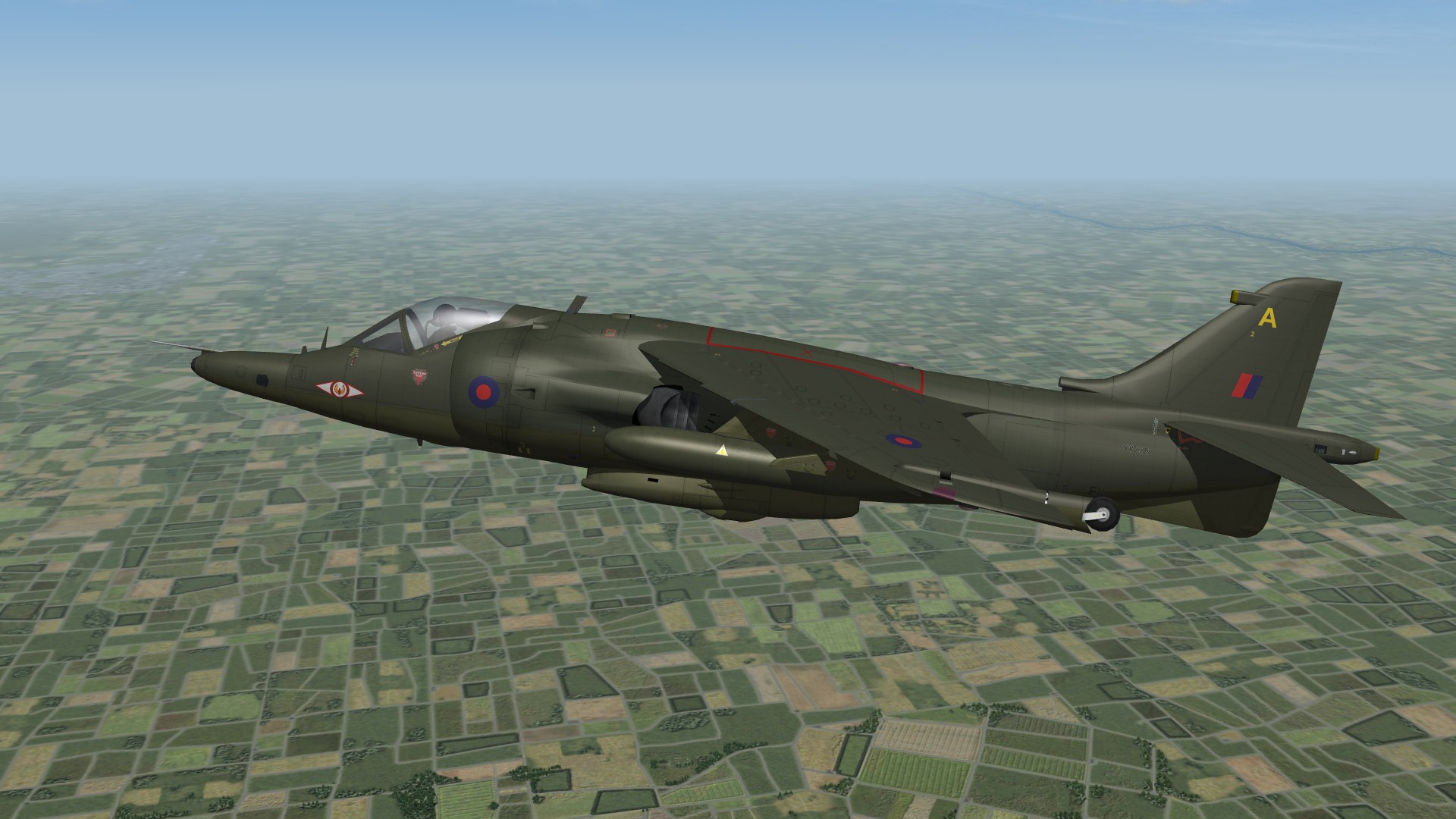 Harrier GR.3 Trial Camouflage schemes