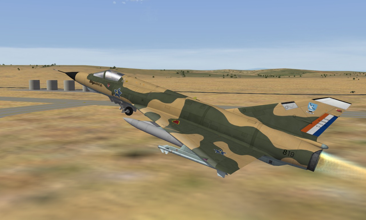 Mirage IIIEZ South African Air Force
