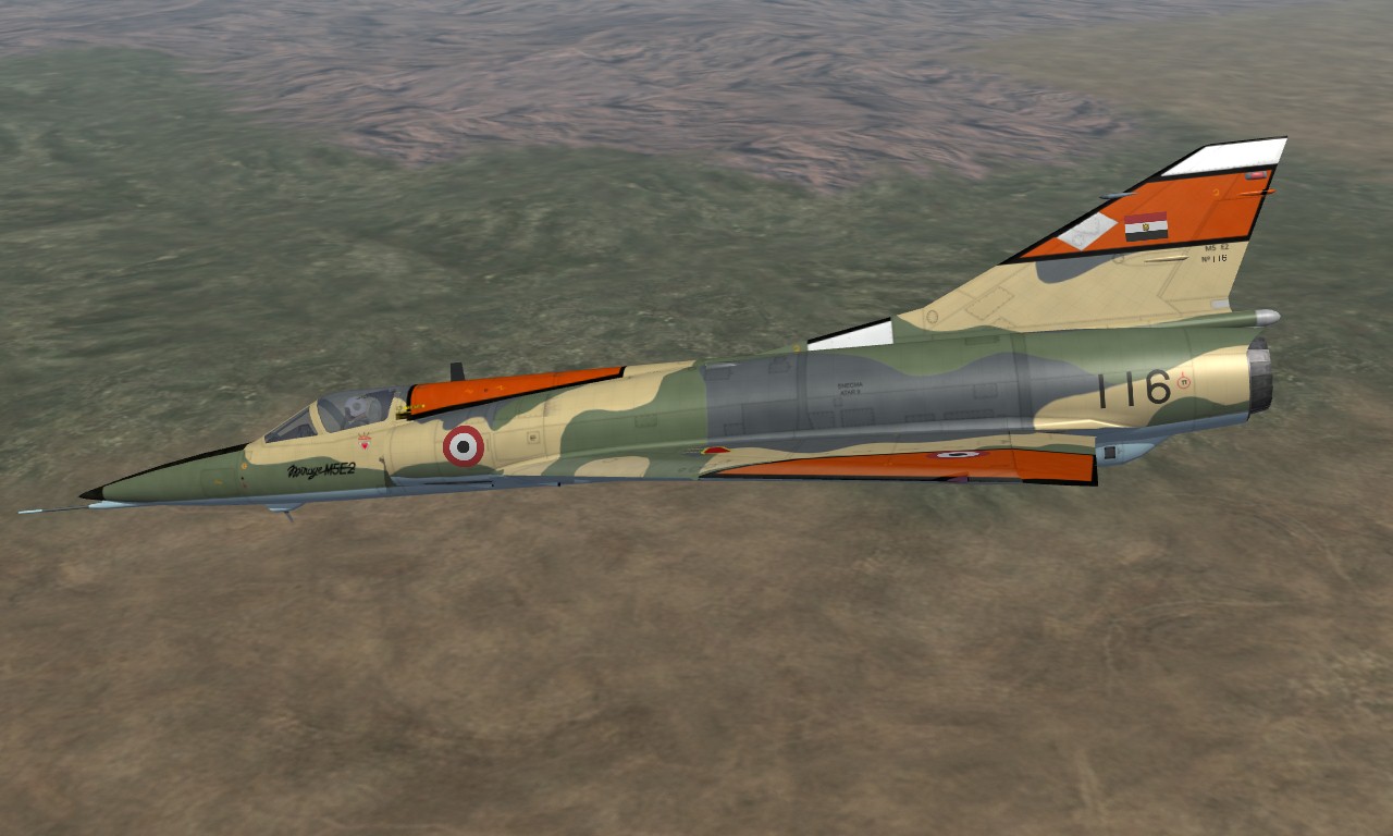 Mirage M5E2 Egyptian Air Force