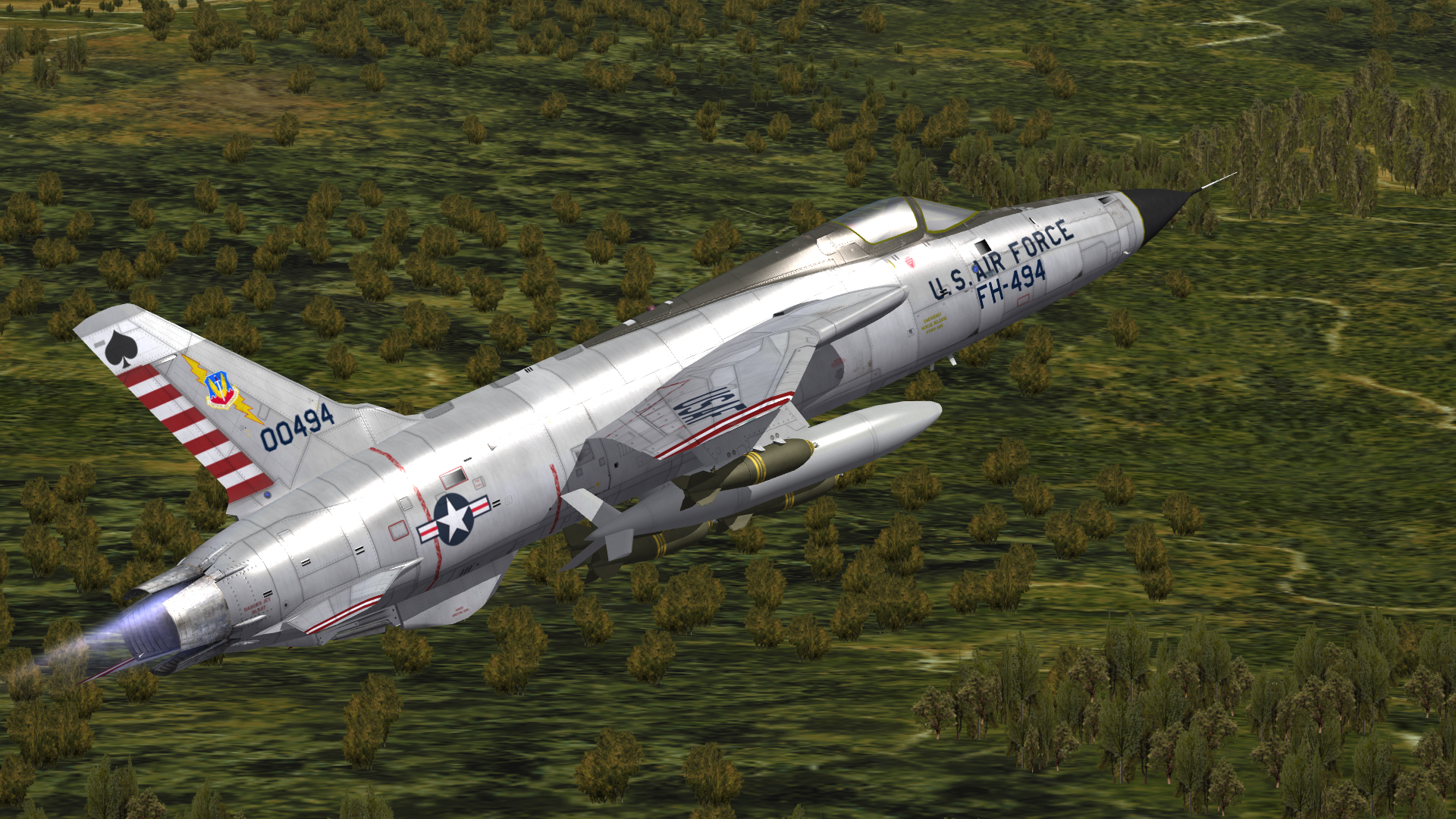 F-105D Hi res skins