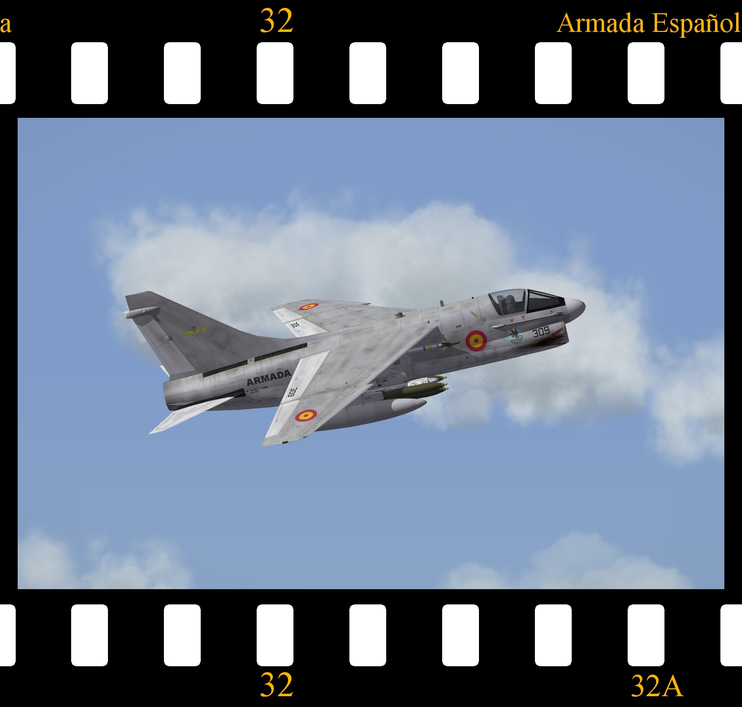[Fictional] A-7B Corsair II - Armada Española Arma Aérea