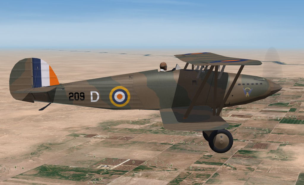 SF2 WW2 SAAF Fury - East Africa