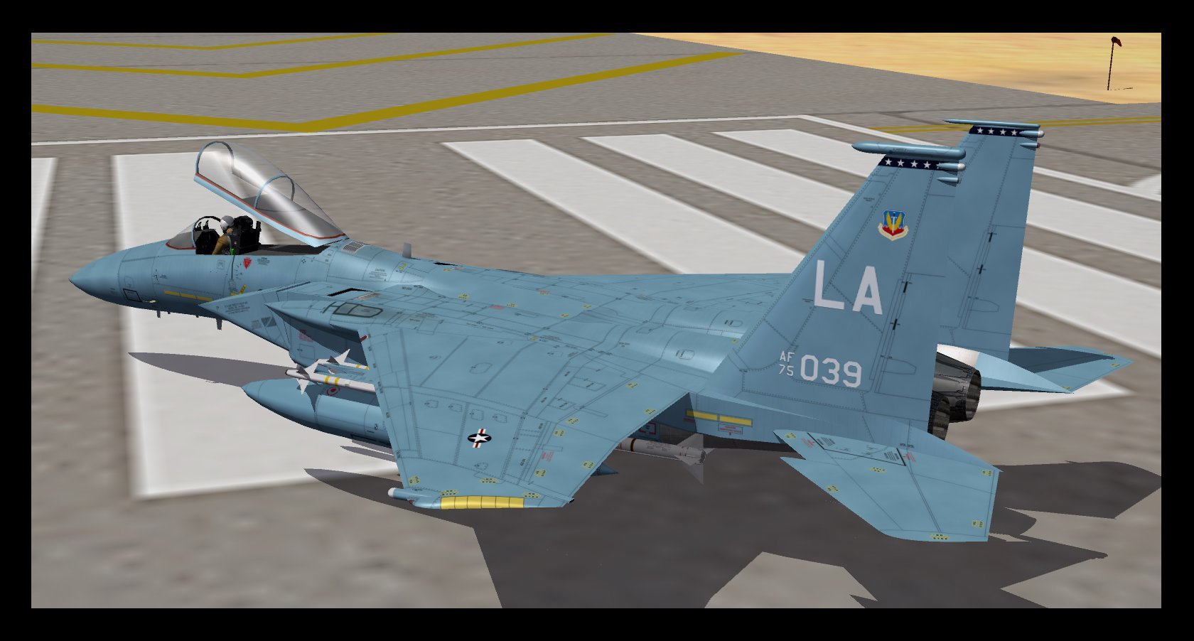 F-15A Air Superiority Blue