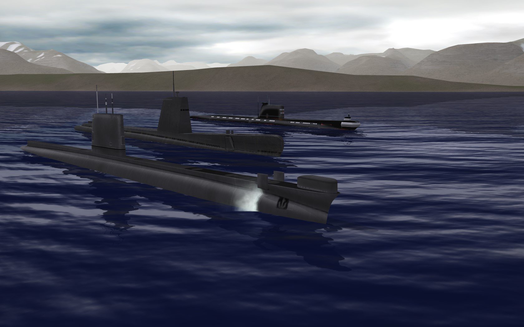submarinos GuppyII, Foxtrot, Oberon