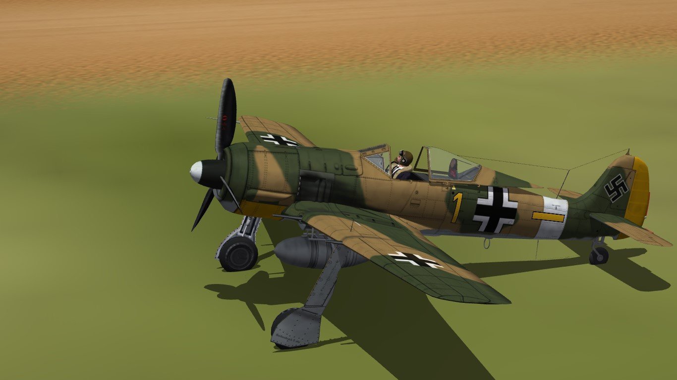 Fw-190A-4 MTO skins