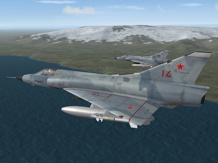 Aggressor Camo Skin for Mirage IIIC (fictional)