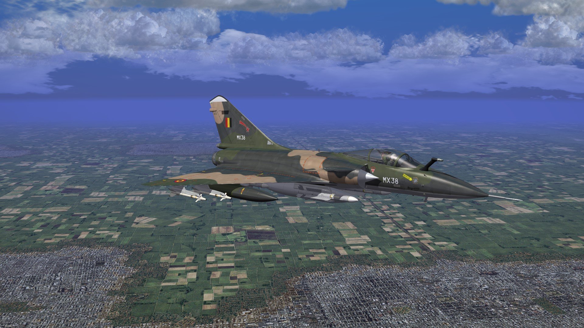 SF2 Mirage 4000BA & BB - Belgian Air Force