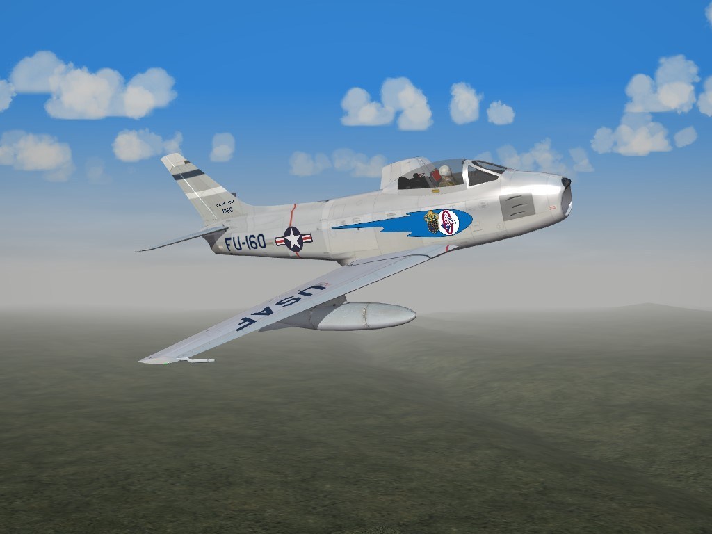 SF2 F-86A Sabre, 1st Fighter Group Skin Pack