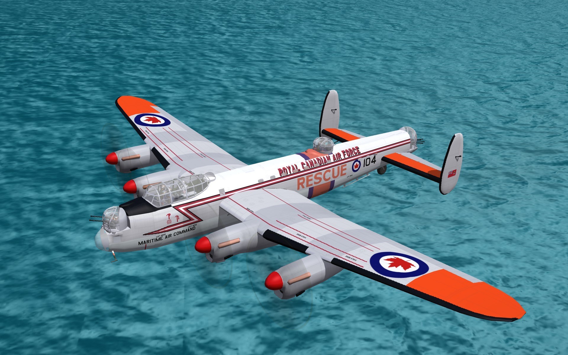 RCAF Lancaster 1962 scheme