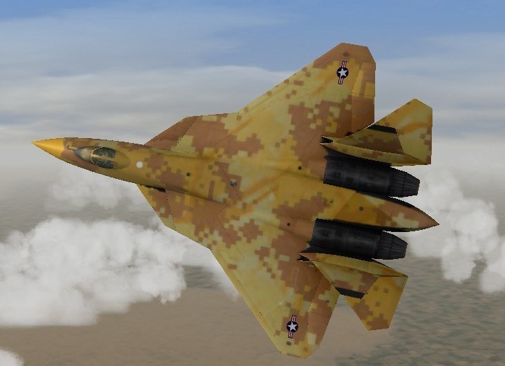 Sukhoi Su-57 "Felon" Fictional Desert Camo Skin