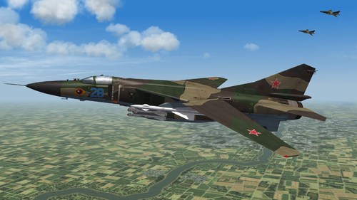 Third Wire MiG-23 fighters made flyable & updated for SF2