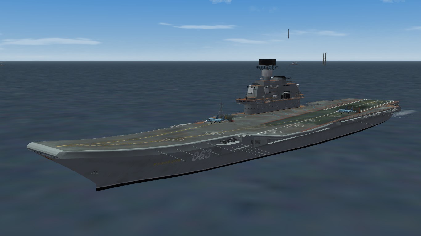 Admiral Kuznetsov Class Carrier