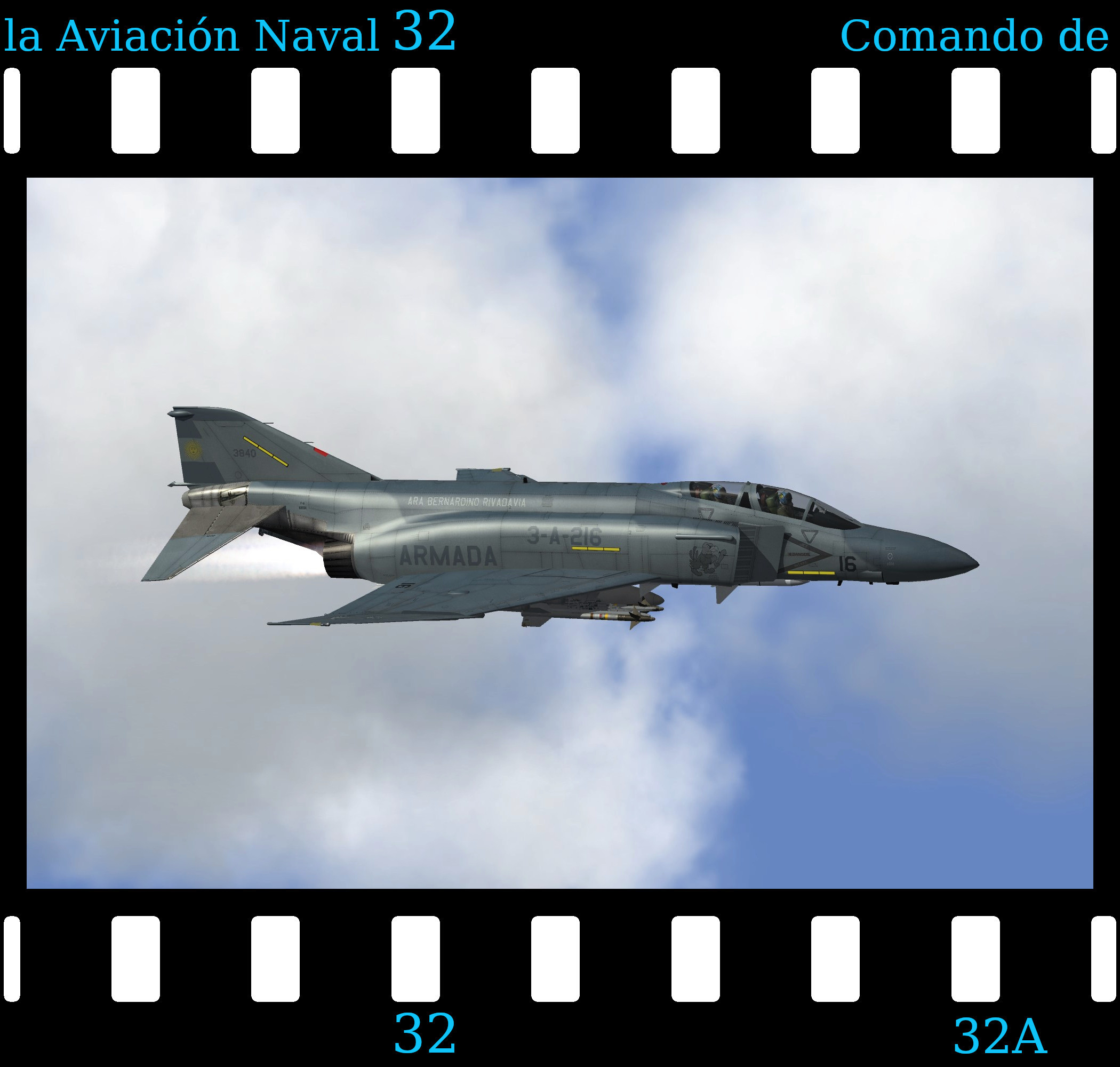 [Fictional] McDonnell Douglas F-4S 'COAN' for STRIKE FIGHTERS 2