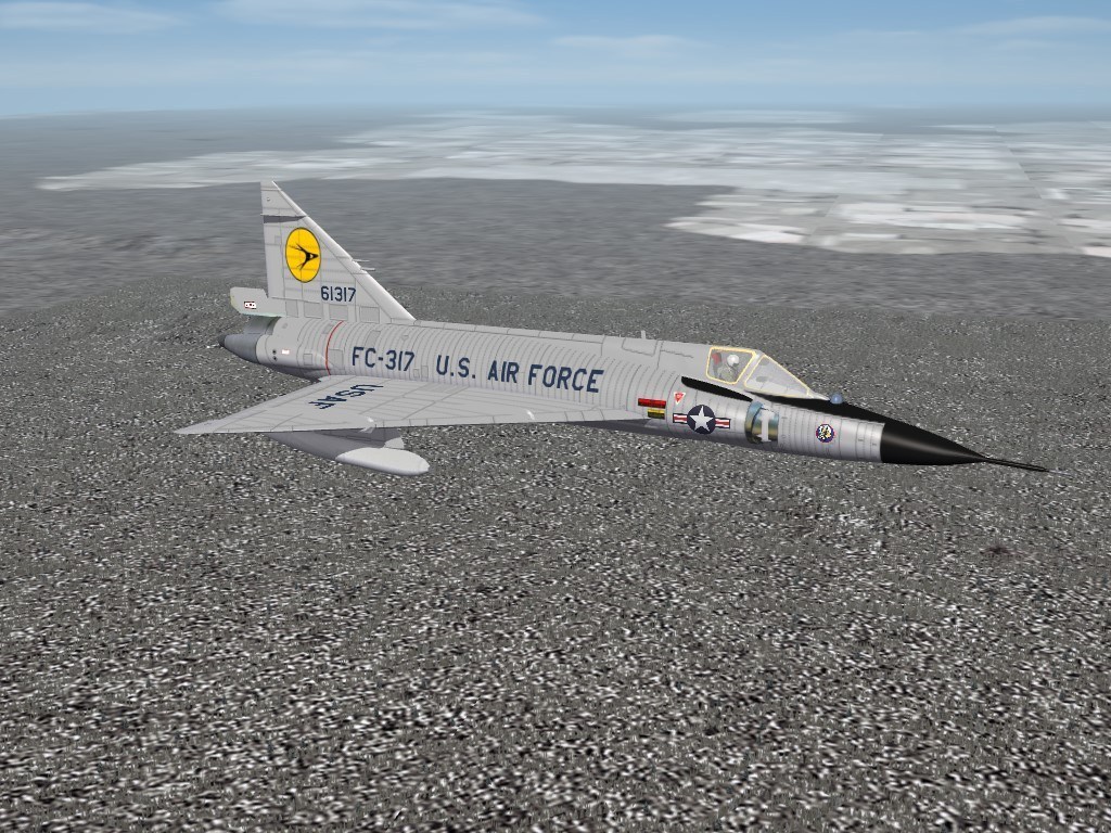 SF2 F-102A (v2k) 64th FIS Skin & Decal Pack