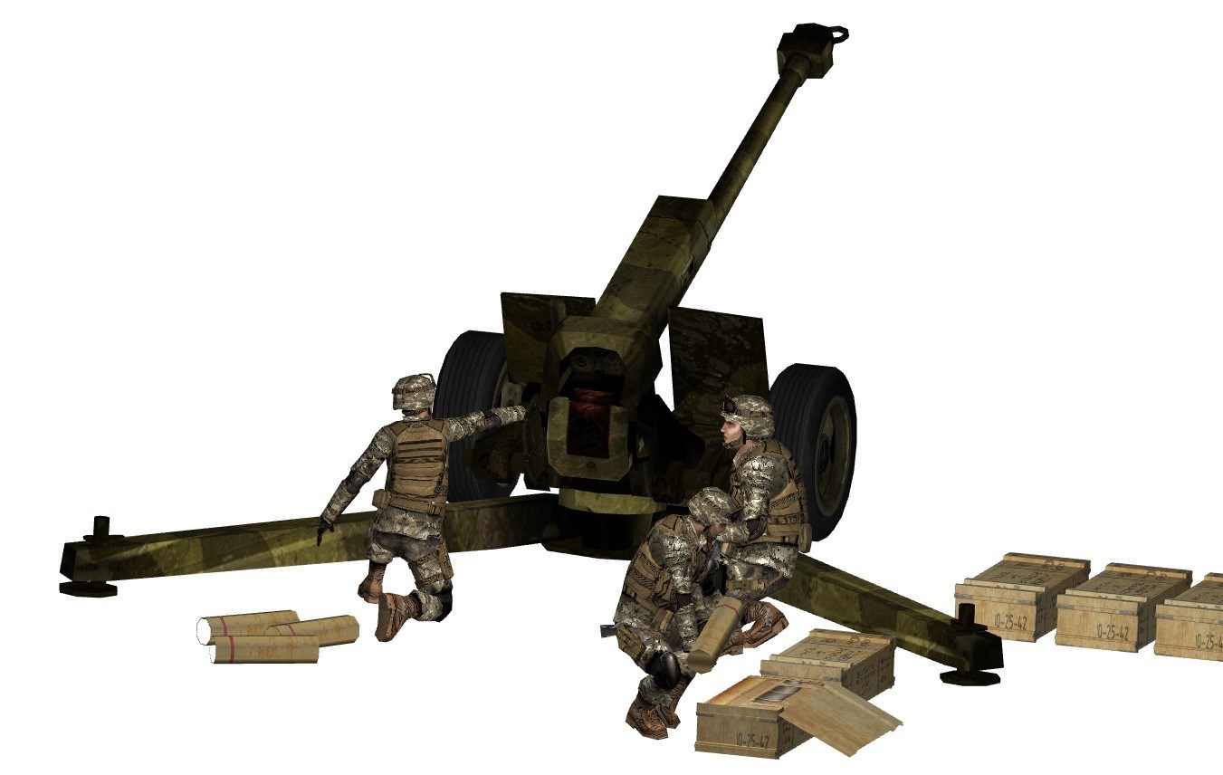 122 mm howitzer 2A18 (D-30)