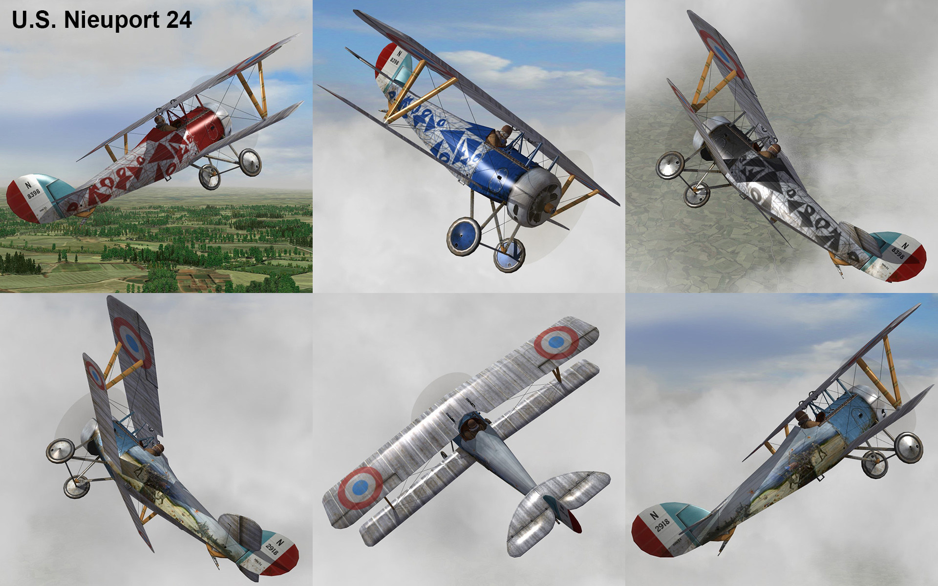 EmlD Nieuport 24 E (trainer) for First Eagles 2