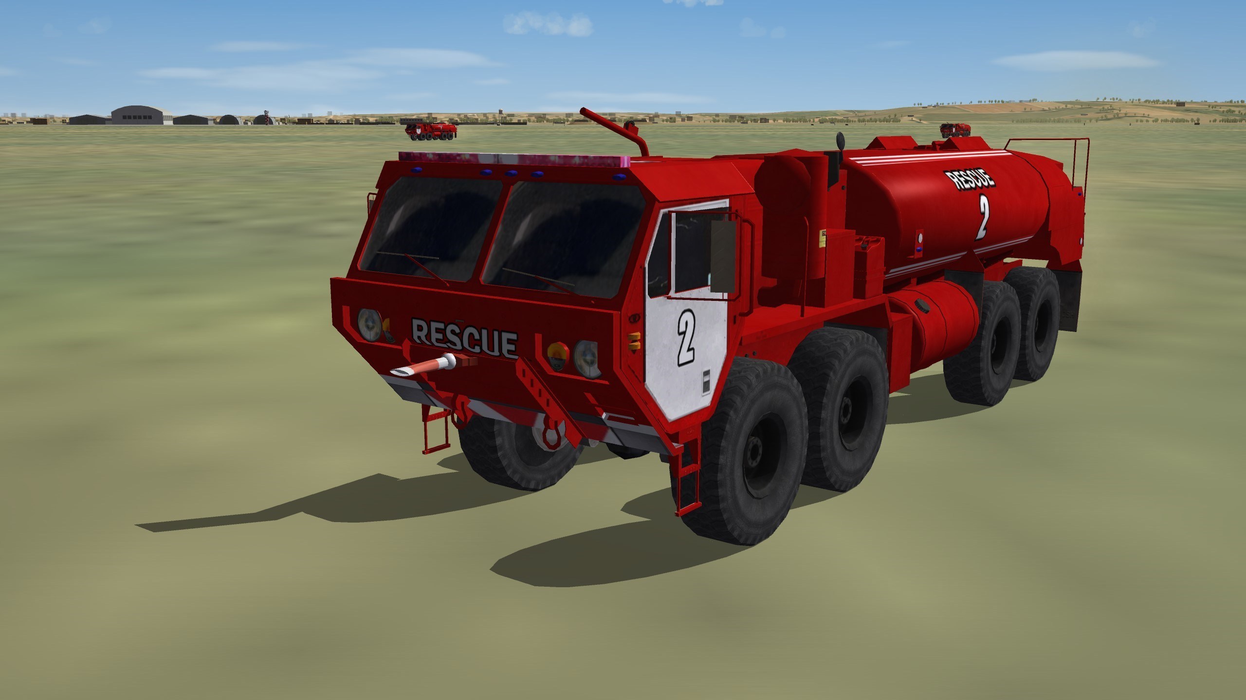 Oshkosh M978 HEMIT Fire truck