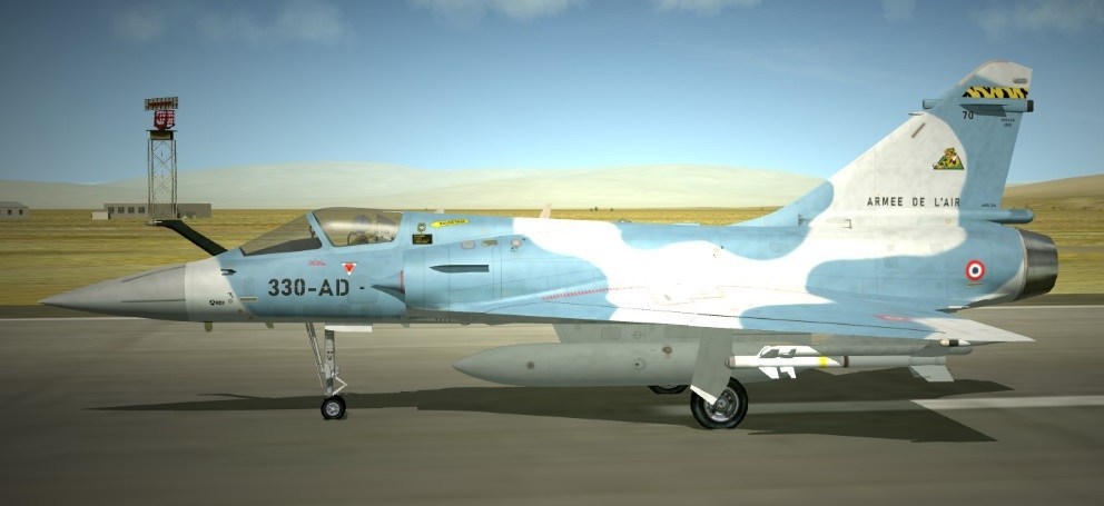 Mirage 2000-5F 4K Skins Pack