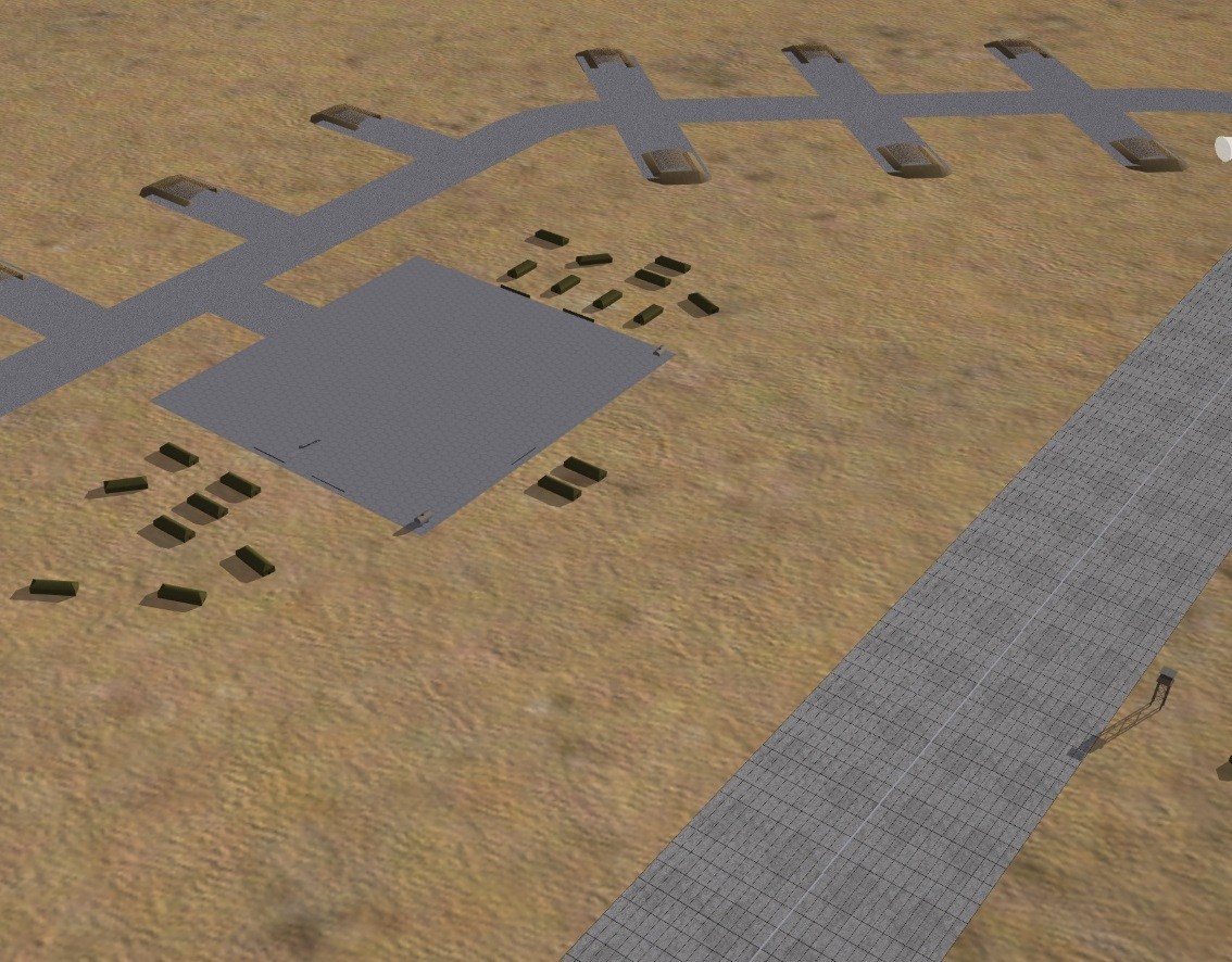 Soviet Style Airfield for the "Desert" Terrain