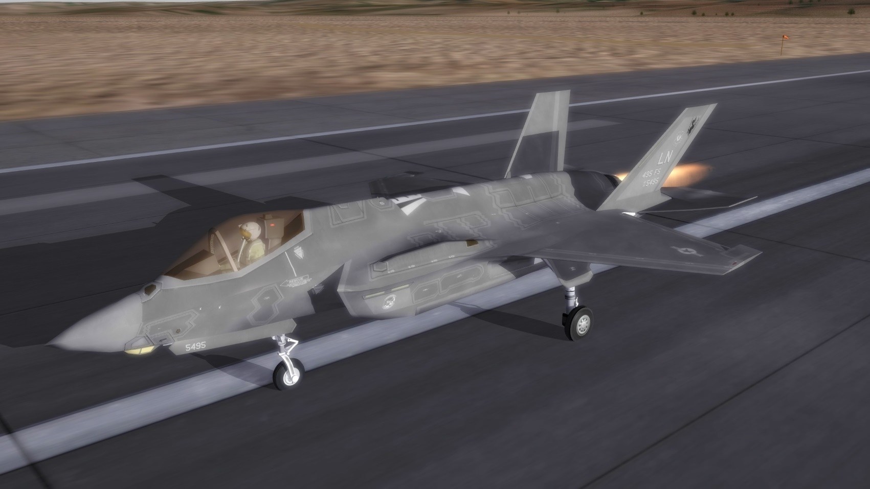 New canopy structure for the F-35A, F-35B and F-35C
