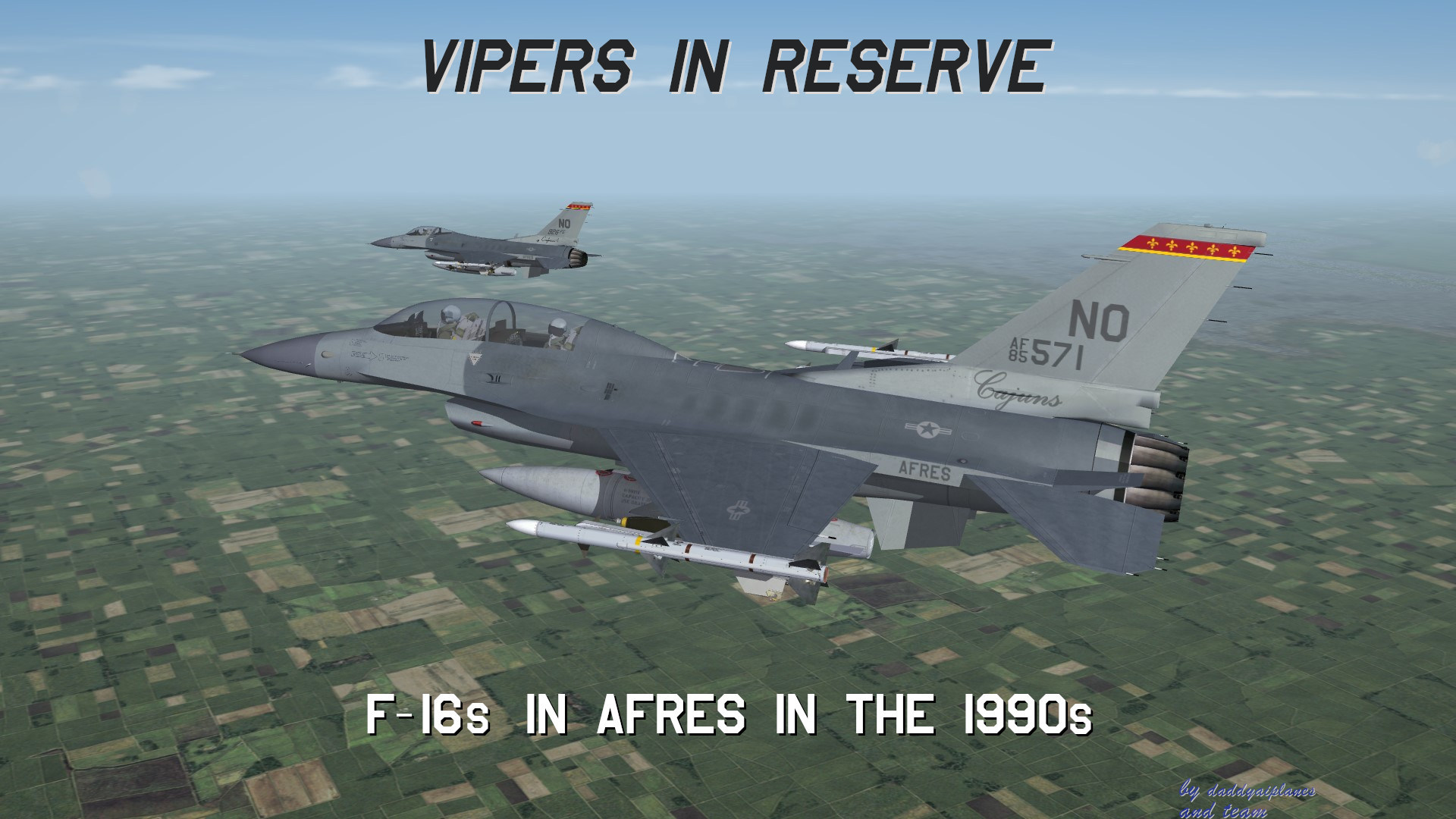 Vipers in Reserve F-16s in the USAF Reserves in the 1990s
