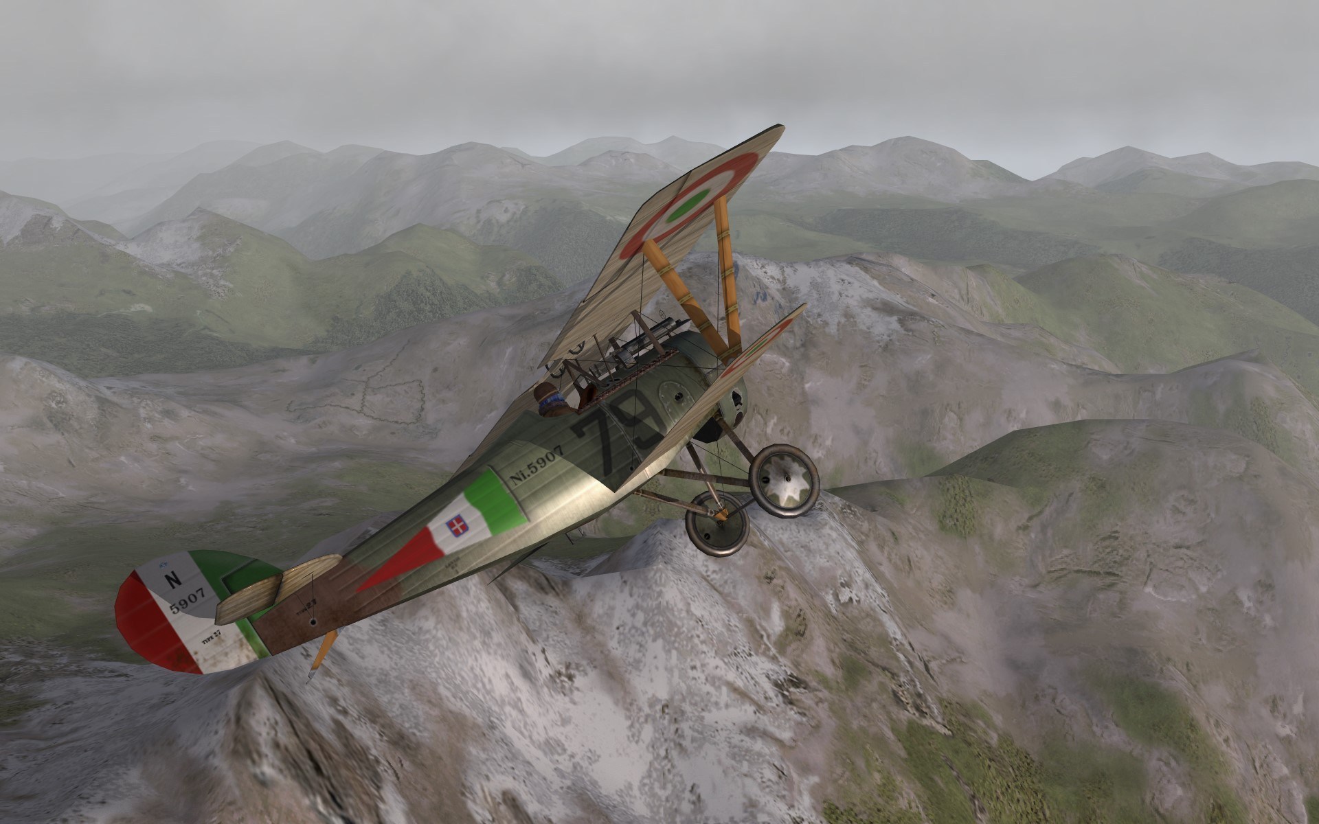 79a Squadriglia NIEUPORT 27 skin pack for FE 2