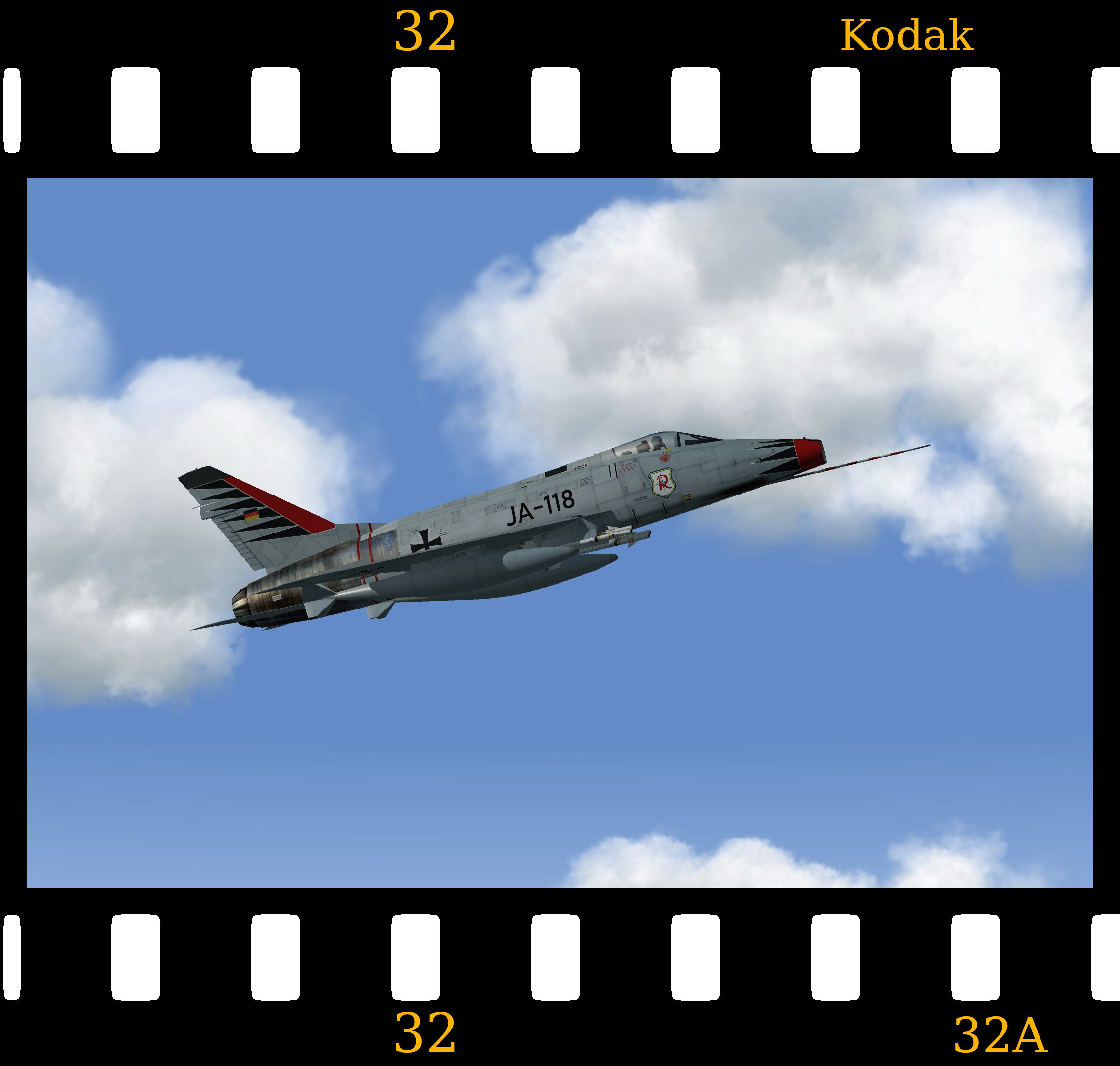 [Fictional] North American F-100D Super Sabre