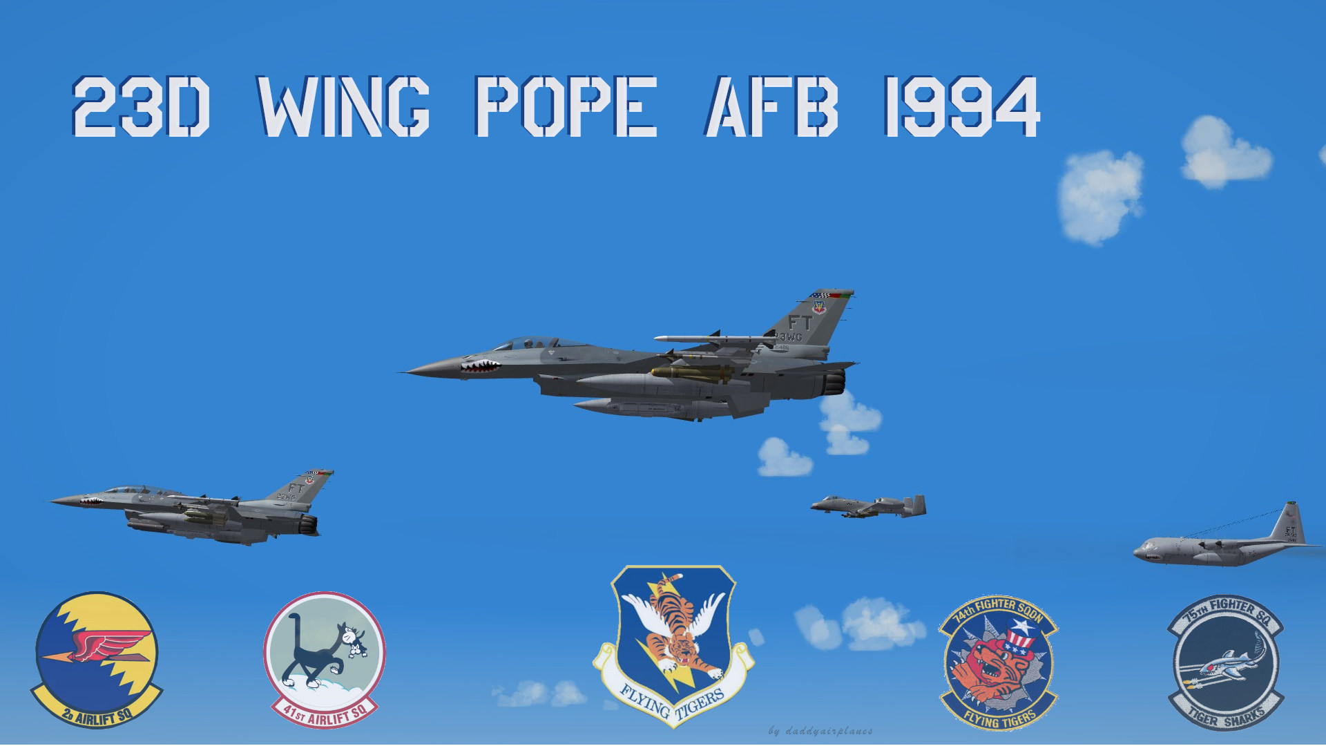 23d Wing Pope AFB 1994