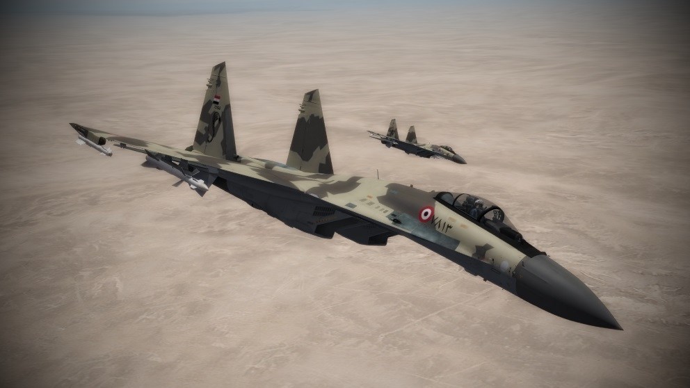 Su-35K Flanker-E EAF