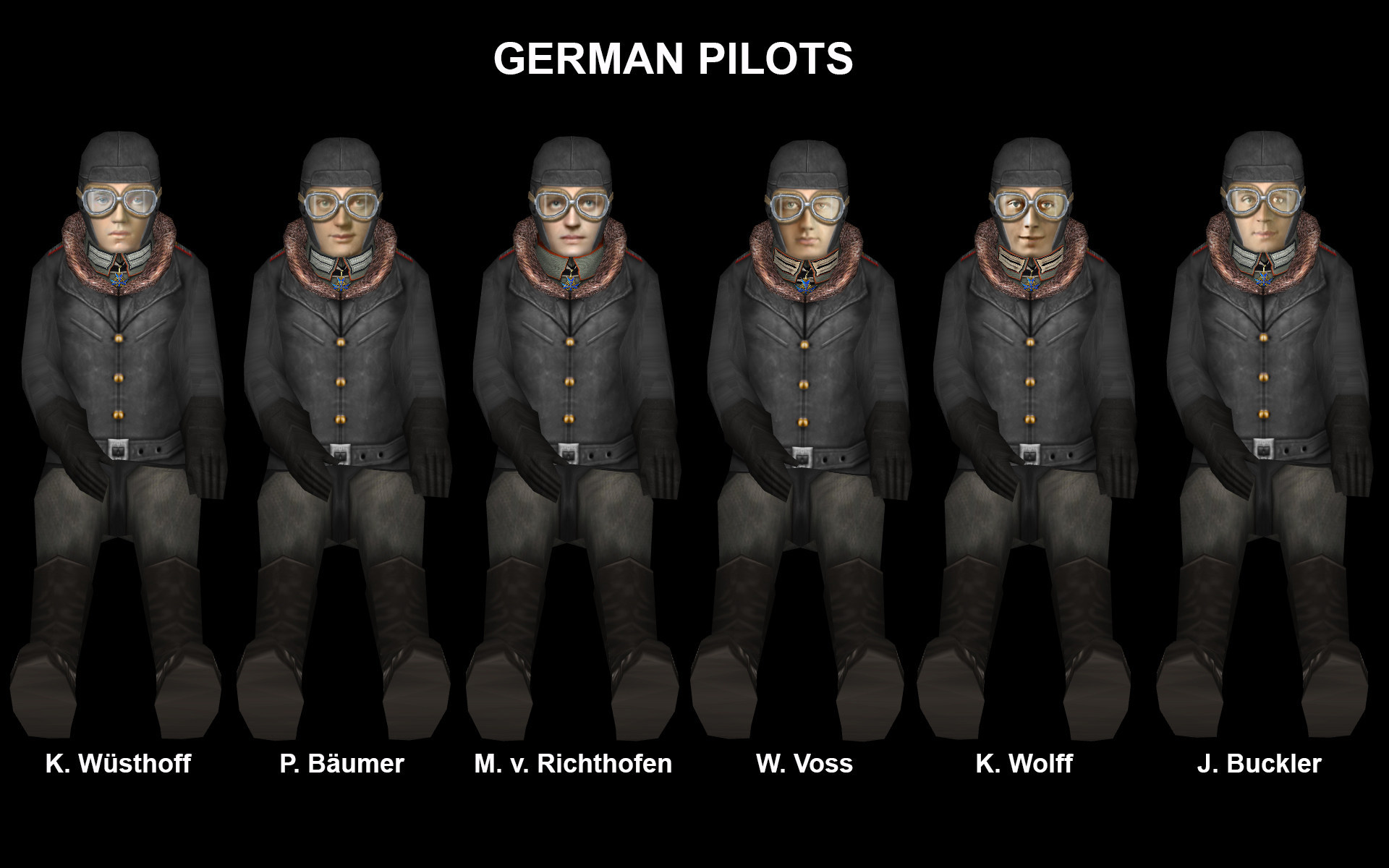 Geezer Germans pilots for FE2