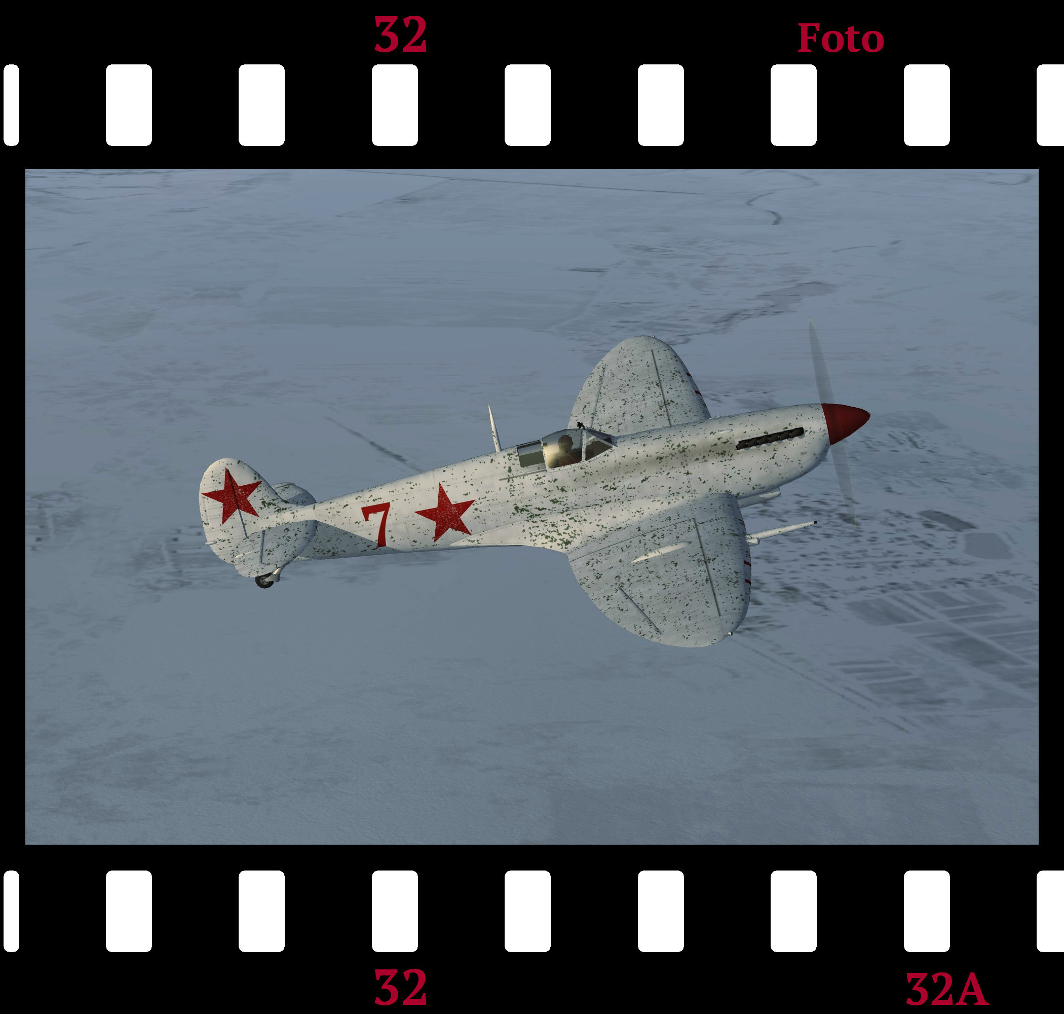 Soviet Spitfires x 2 for STRIKE FIGHTERS 2 