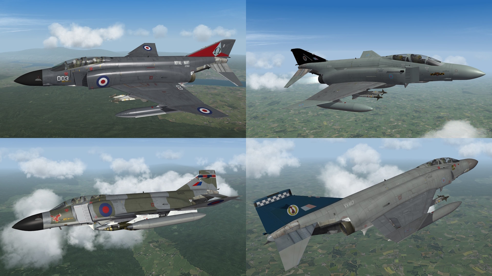 F-4K/M/J United Kingdom pack