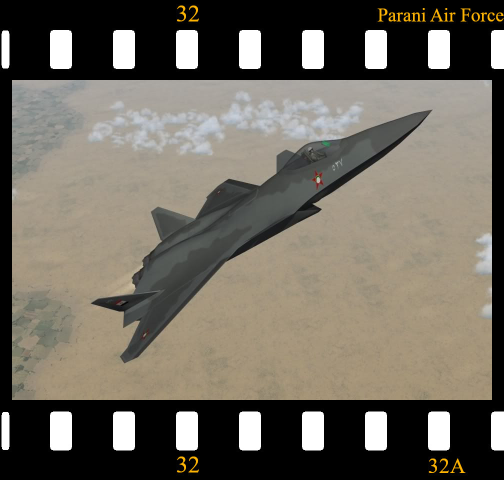 Parani Skin for the J-20 Chinese Stealth Fighter