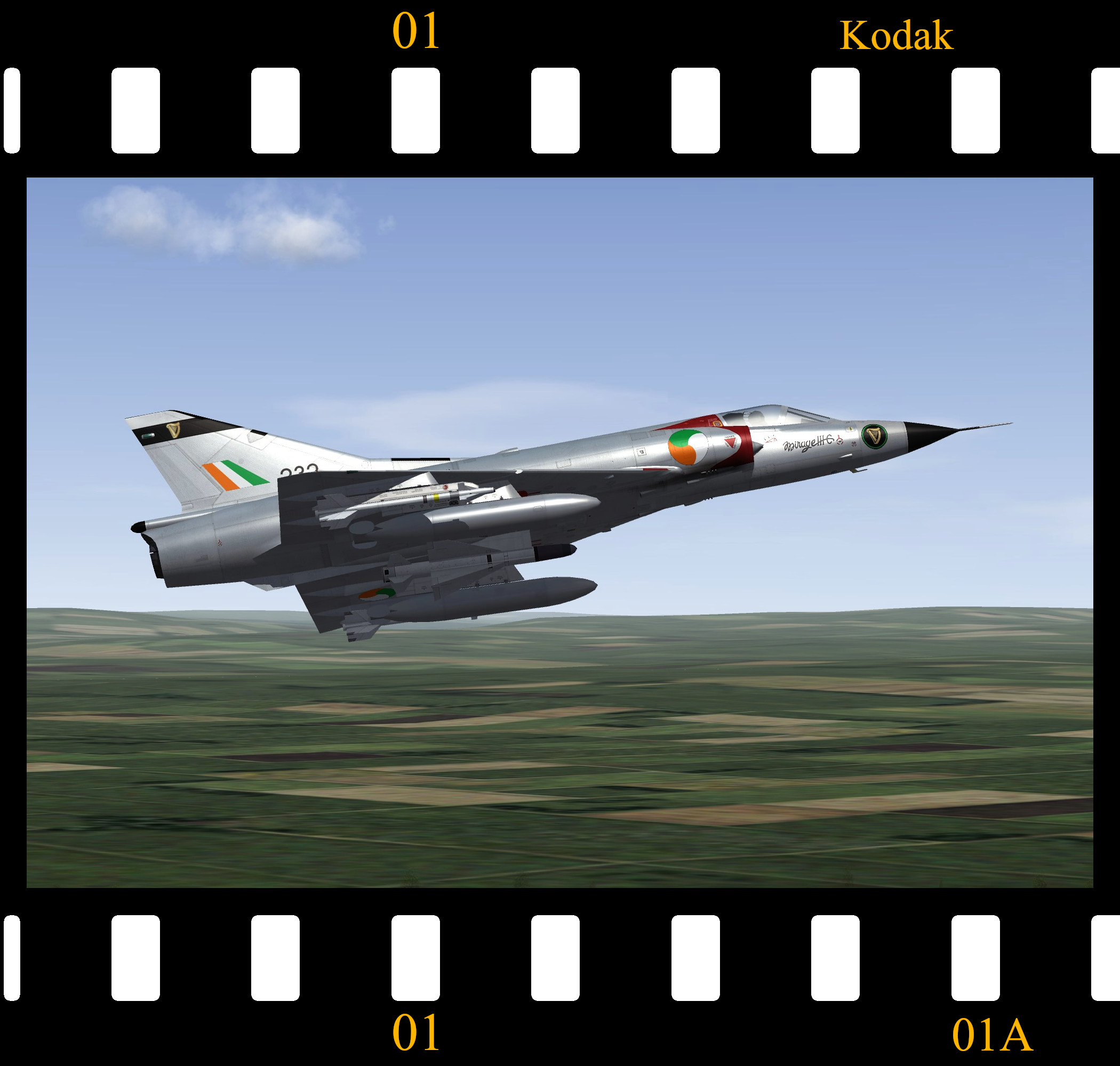 [Fictional] Dassault Mirage IIIC - Irish Air Corps