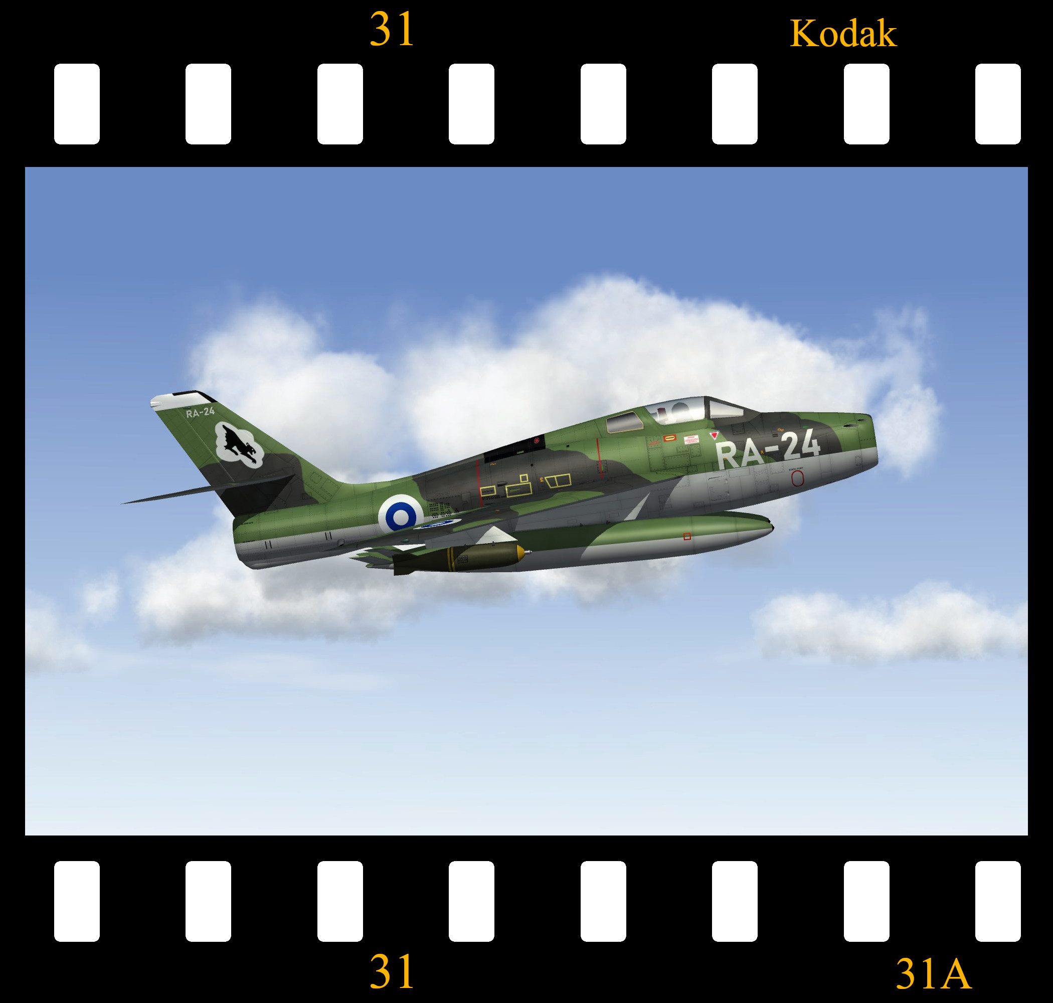 [Fictional] Republic Aviation F-84J Thunderstreak