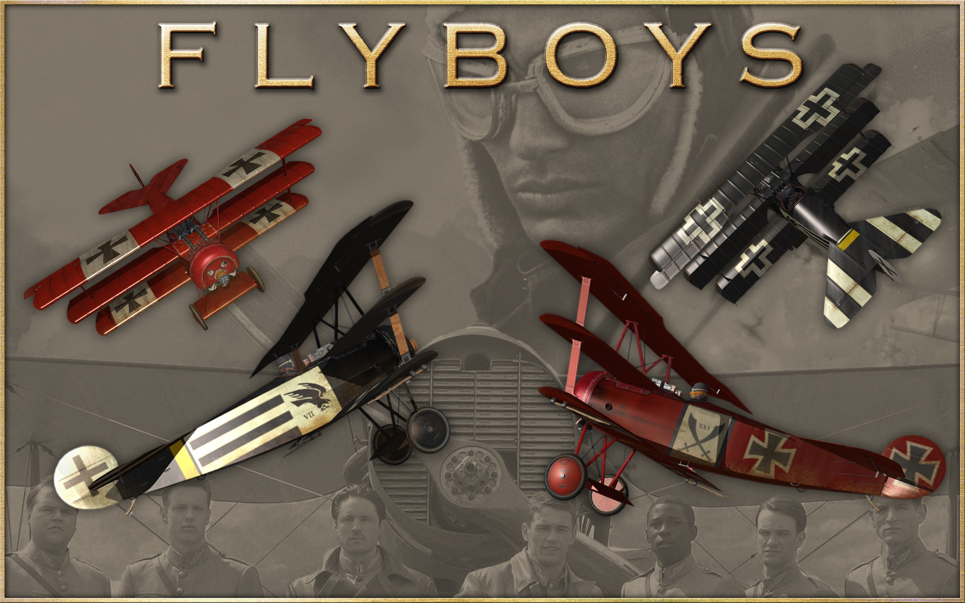 Fly Boys Fokker Dr1s for First Eagles 2