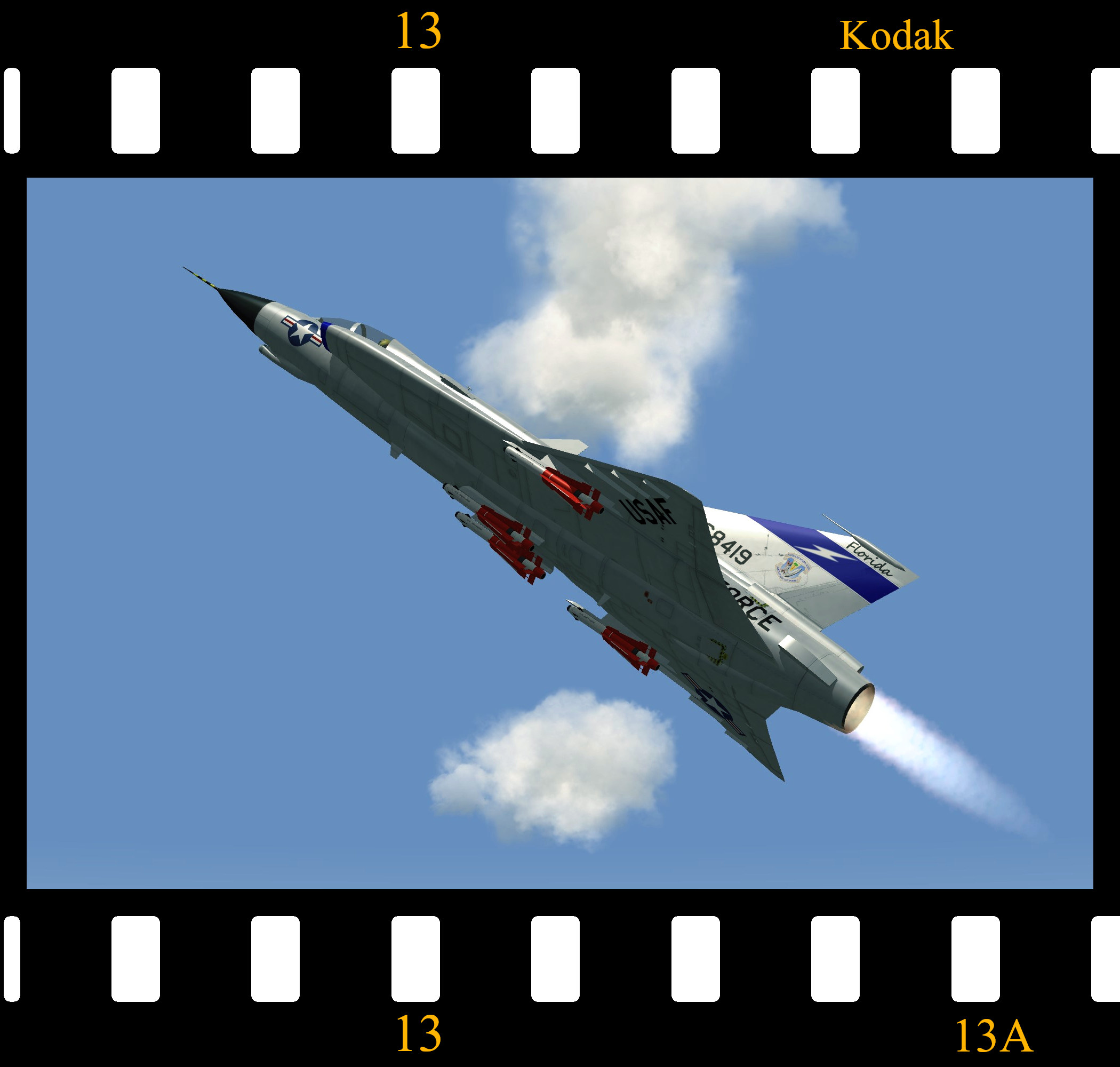 [Fictional] Saab-Fairchild F-13A Draken USAF