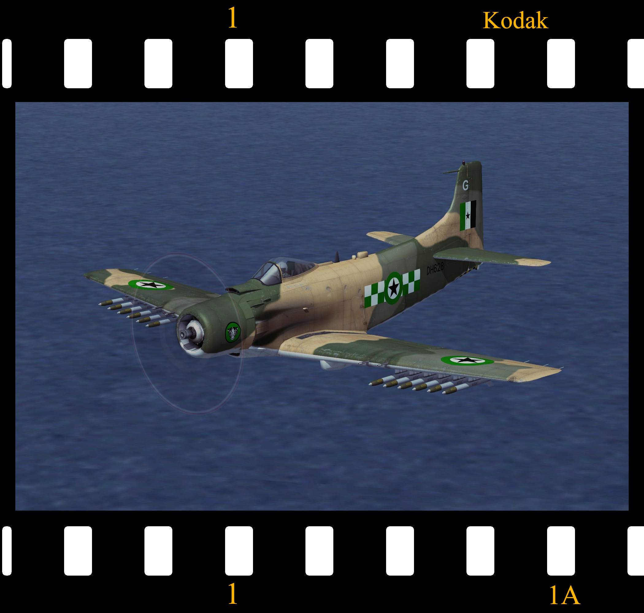 [Fictional] Dhimari Douglas A-1M Skyraider