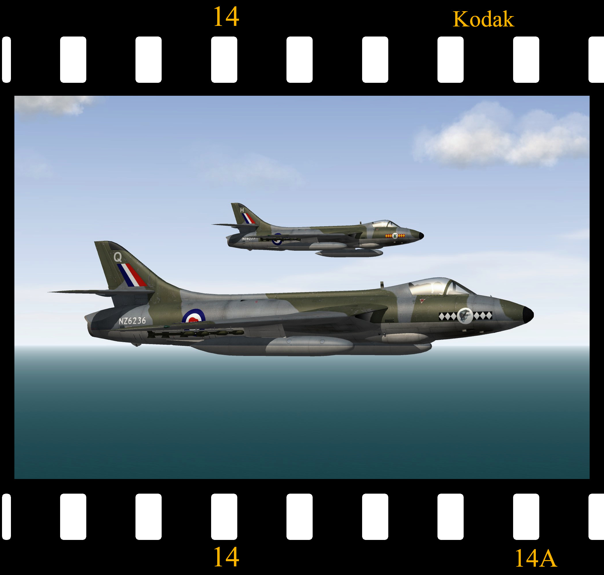[Fictional] Hawker Hunter FGA.9 'Kiwi' (RNZAF)