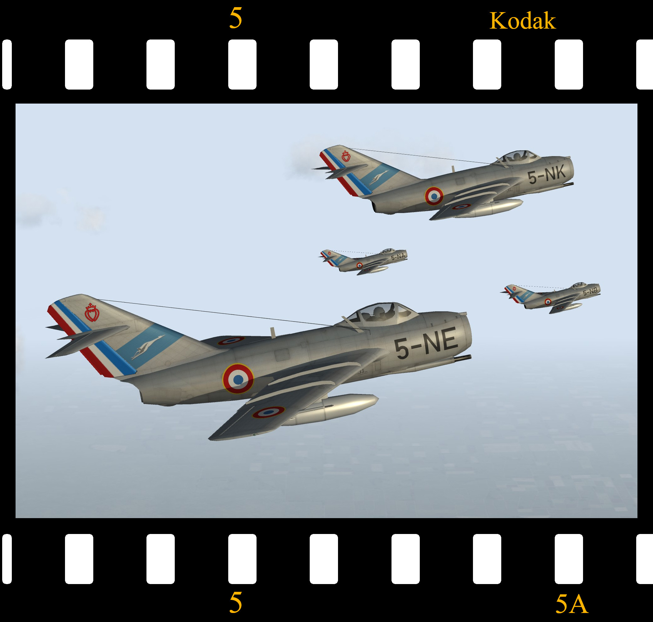 [Fictional] Sud-Ouest Farandole II (MiG-15bis)
