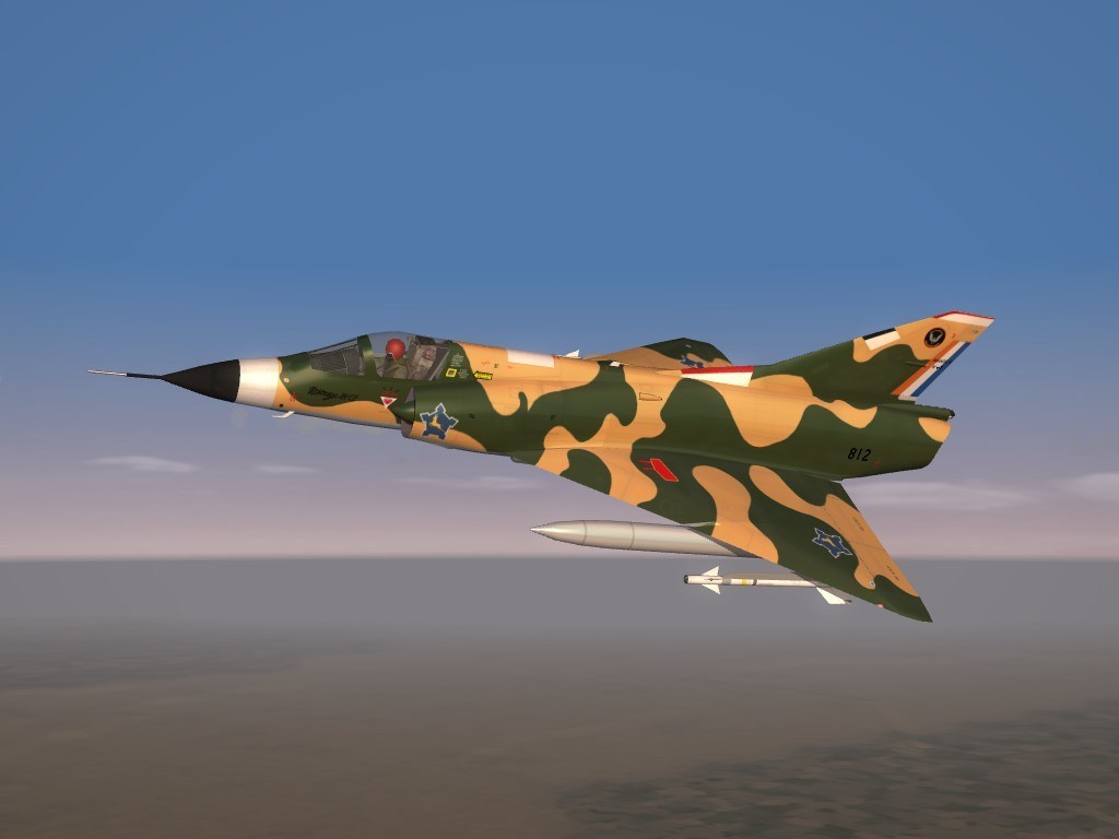 SF2 TMF Mirage IIICZ (SAAF) by PCG Upgrade/Remod Pack